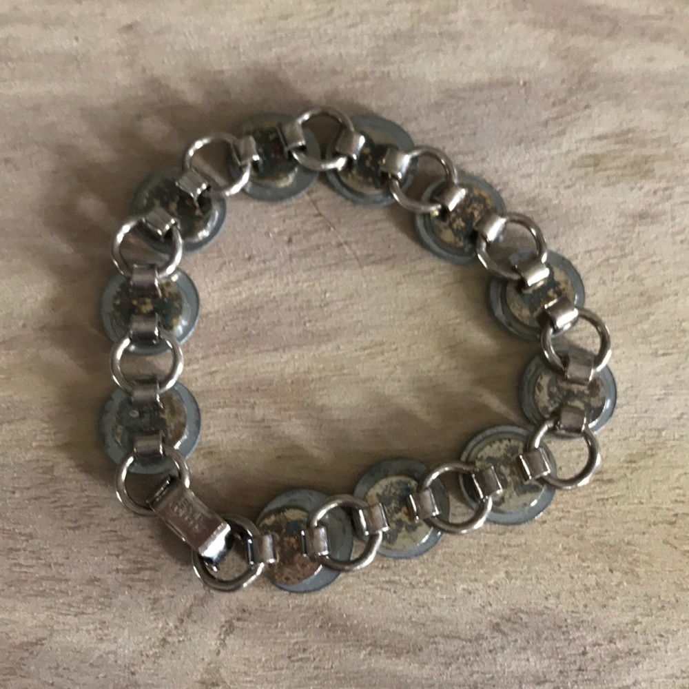 Vintage Solid Copper Clasp Bracelet - image 3